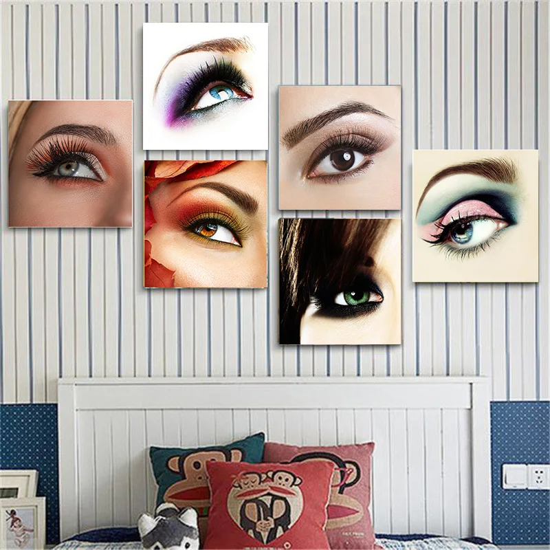 Nordic Canvas Art Painting Home Decor Wall Art Prints and Posters Figure Eye Eyelash Modern Fashion Picture for Living Room
Nordic Canvas Art Painting Home Decor Wall Art Prints and Posters Figure Eye Eyelash Modern Fashion Picture for Living Room