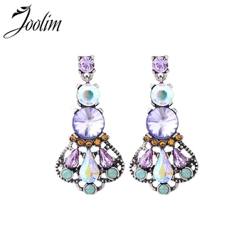 JOOLIM Mix Items Luxury Pink Green Crystal Chandelier Earring Fashion Earring Wholesale Drop Shipping Supplier
JOOLIM Mix Items Luxury Pink Green Crystal Chandelier Earring Fashion Earring Wholesale Drop Shipping Supplier