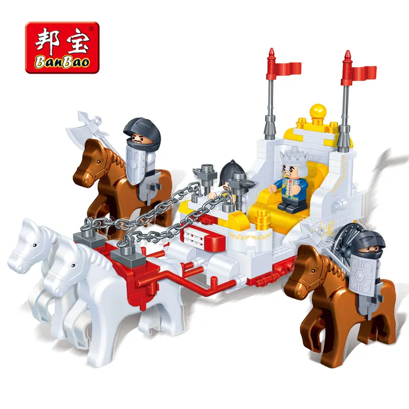 BanBao 8267 King Carriage Horse Tour Travel Blocks Educational Building Bricks Model Toys Kids Children Gift
BanBao 8267 King Carriage Horse Tour Travel Blocks Educational Building Bricks Model Toys Kids Children Gift