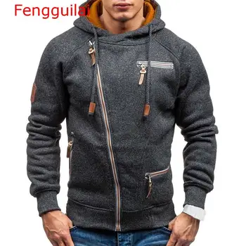 Fengguilai Hoodie Men 2020 Spring Casual Solid Long Sleeve Mens Hoodies Sweatshirts Slim Zipper Hoody Sweatshirt Men Hooded Stre
Fengguilai Hoodie Men 2020 Spring Casual Solid Long Sleeve Mens Hoodies Sweatshirts Slim Zipper Hoody Sweatshirt Men Hooded Stre