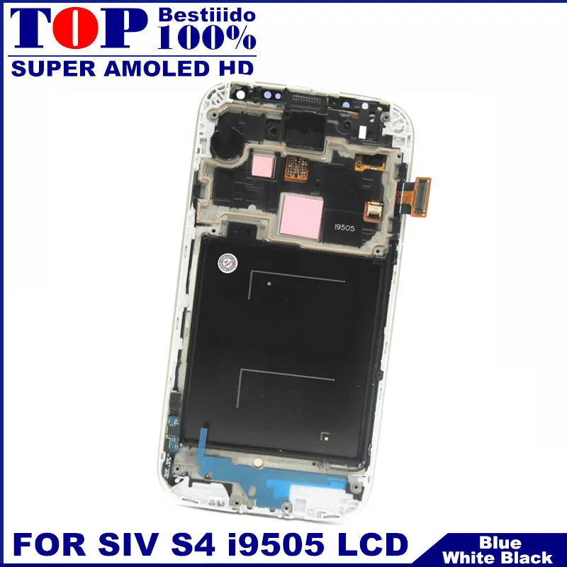 With Frame Bezel LCDs For Samsung Galaxy SIV S4 i9505 AMOLED Phone LCD Display Touch Digitizer Screen Assembly Replacement
With Frame Bezel LCDs For Samsung Galaxy SIV S4 i9505 AMOLED Phone LCD Display Touch Digitizer Screen Assembly Replacement