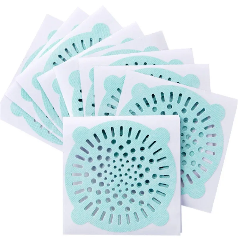 10pcs/set Home Disposable Hair Anti-blocking Leaking Pool Filter Bathroom Sewer Hair Filtering Sticker Wholesale
10pcs/set Home Disposable Hair Anti-blocking Leaking Pool Filter Bathroom Sewer Hair Filtering Sticker Wholesale