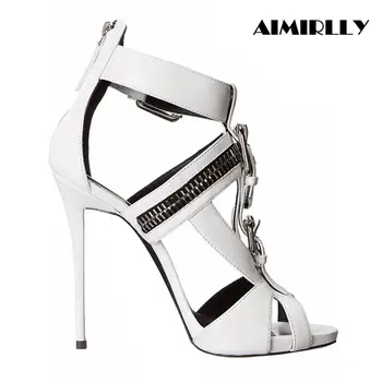 Women Casual Open Toe Zipper Ankle Wrap High Heel Sandals Spring Summer Shoes Big Size Custom Shoes
Women Casual Open Toe Zipper Ankle Wrap High Heel Sandals Spring Summer Shoes Big Size Custom Shoes