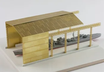 1/700 Dockyard Diorama Accessories - Covered repair dock #1 (Metal Military Building Model,Not Assembled,no boat)
1/700 Dockyard Diorama Accessories - Covered repair dock #1 (Metal Military Building Model,Not Assembled,no boat)