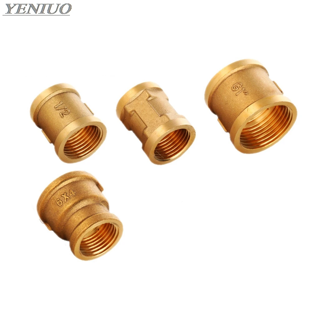 F/F 1/2" 3/4" 1" BSP Female Thread water Brass Pipe Fittings Rounding Nut Rod Connector Coupling Full Port Copper Adapter
F/F 1/2" 3/4" 1" BSP Female Thread water Brass Pipe Fittings Rounding Nut Rod Connector Coupling Full Port Copper Adapter