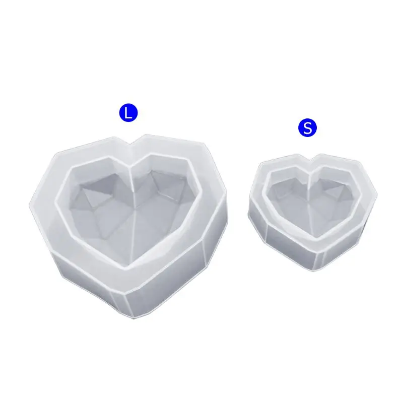 Silicone Mold Geometric Heart Shape DIY Jewelry Making Epoxy Resin Molds Handmade Crafts for Fondant Irregular Ornaments
Silicone Mold Geometric Heart Shape DIY Jewelry Making Epoxy Resin Molds Handmade Crafts for Fondant Irregular Ornaments