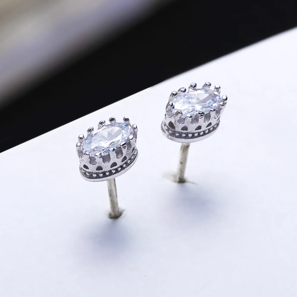 6 MM Oval Earrings Statement Jewelry Best Gift High quality Jewellery Cute Small Shiny CZ Pretty Stud Earring for women
6 MM Oval Earrings Statement Jewelry Best Gift High quality Jewellery Cute Small Shiny CZ Pretty Stud Earring for women