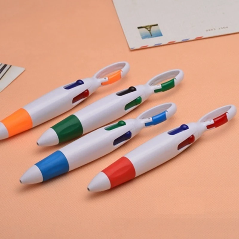 Ball Point Pen - Multicolor 4 Color Ballpoint Pen for School Office and Gifts / 3pcs/lot ZCX-0116
Ball Point Pen - Multicolor 4 Color Ballpoint Pen for School Office and Gifts / 3pcs/lot ZCX-0116