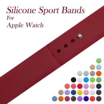 Soft Silicone Replacement Sport Band For Apple Watch Series 1 2 3 4 38mm 42mm For iWatch Sports Edition Wrist Bracelet Strap
Soft Silicone Replacement Sport Band For Apple Watch Series 1 2 3 4 38mm 42mm For iWatch Sports Edition Wrist Bracelet Strap