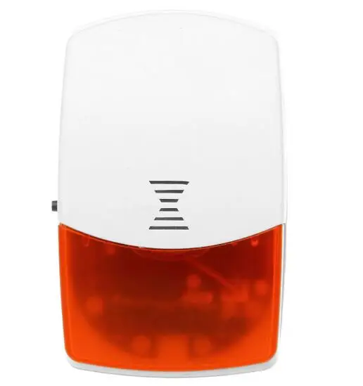 DZX 433MHz Wireless Outdoor Siren Sound & Strobe Flash Light Alarm for Home Security Alarm System
DZX 433MHz Wireless Outdoor Siren Sound & Strobe Flash Light Alarm for Home Security Alarm System