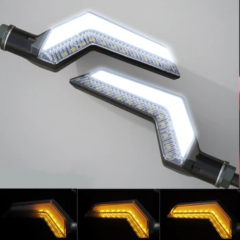 2PCS Motorcycle 12V LED flowing turn signal lights yellow highlight Daytime Running Light White Universal Accessories
2PCS Motorcycle 12V LED flowing turn signal lights yellow highlight Daytime Running Light White Universal Accessories