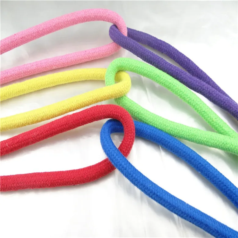 Rhythmic gymnastics rope practice special skipping rope red yellow powder green purple seven colors 3M length cotton material
Rhythmic gymnastics rope practice special skipping rope red yellow powder green purple seven colors 3M length cotton material