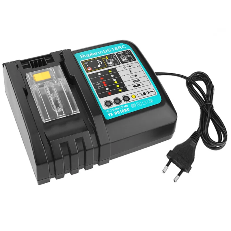 For Makita Battery Charger DC18RC 14.4V-18V Li-ion Rapid Clear Screen New High Quality
For Makita Battery Charger DC18RC 14.4V-18V Li-ion Rapid Clear Screen New High Quality