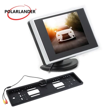 License plate frame 3.5 inch TFT LCD rear view camera monitor Backup Reverse Monitor Car Monitor Auto TV car Reversing camera
License plate frame 3.5 inch TFT LCD rear view camera monitor Backup Reverse Monitor Car Monitor Auto TV car Reversing camera