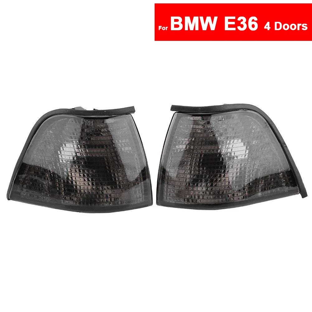 

Clear Euro Car Corner Lights Parking Lamps for BMW E36 3-Series 4DR 1992~1998 Auto Parking Signal Indicator Corner Light