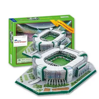 Candice guo 3D puzzle DIY toy paper building model Brazil parque antarctica football Stadium assemble game kid birthday gift set
Candice guo 3D puzzle DIY toy paper building model Brazil parque antarctica football Stadium assemble game kid birthday gift set