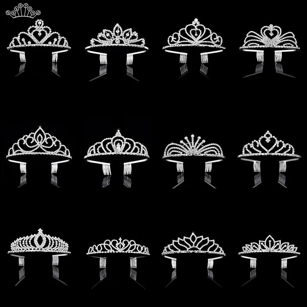 Crystal Tiaras and Crowns HairBands Women Bride Wedding Hair Accessories Jewelry Rhinestone Headband for Kid Party Gift
Crystal Tiaras and Crowns HairBands Women Bride Wedding Hair Accessories Jewelry Rhinestone Headband for Kid Party Gift