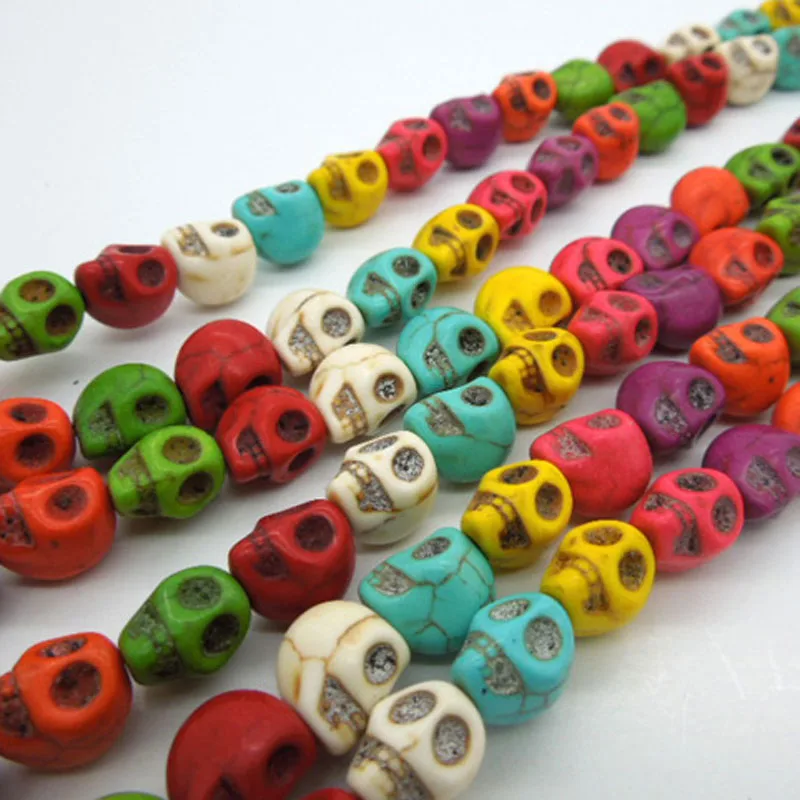 80pcs Mixed Turquoise Skull Charms Spacers loose Beads findings For DIY Garment Accessories 10mm*8mm
80pcs Mixed Turquoise Skull Charms Spacers loose Beads findings For DIY Garment Accessories 10mm*8mm