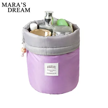 Mara's Dream High Quality Barrel Shaped Drawstring Travel Cosmetic Bag Nylon Wash Bags Makeup Organizer Storage Bag Make Up Bags
Mara's Dream High Quality Barrel Shaped Drawstring Travel Cosmetic Bag Nylon Wash Bags Makeup Organizer Storage Bag Make Up Bags