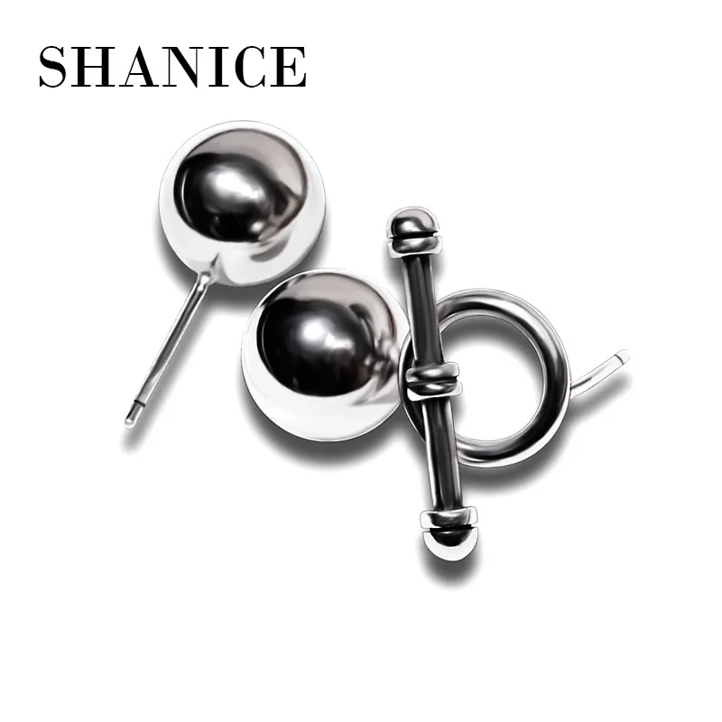 SHANICE Korean S925 sterling silver stud earrings female simple retro ball bead earringsThai silver fine jewelry new year gift
SHANICE Korean S925 sterling silver stud earrings female simple retro ball bead earringsThai silver fine jewelry new year gift