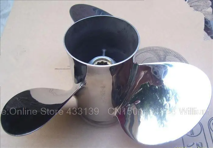 Free shipping Propeller for Yamaha pioneer 25 - 30 HP outboard motor stainless steel 12 inches 9 7/8*12-F
Free shipping Propeller for Yamaha pioneer 25 - 30 HP outboard motor stainless steel 12 inches 9 7/8*12-F