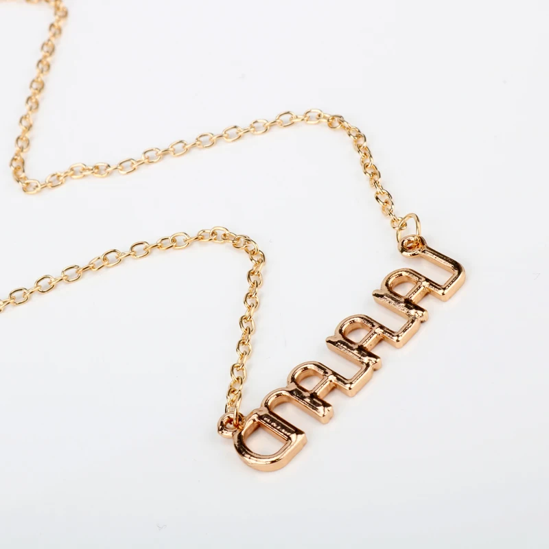 Dongsheng модное ожерелье цепочка золотого цвета с подвеской из фильма Ла ла Земля