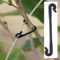 100pcs Plastic Tomato Grafting Clips Vegetable Flower Plant Graft Clamp Garden Tools Vines Clipper for Crimping image