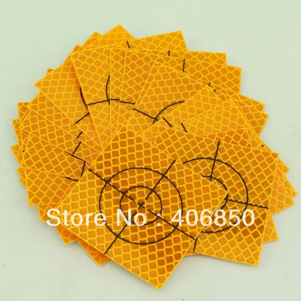 20pcs YELLOW Reflector Sheet 50 x 50 mm Reflective tape target FOR total station
20pcs YELLOW Reflector Sheet 50 x 50 mm Reflective tape target FOR total station