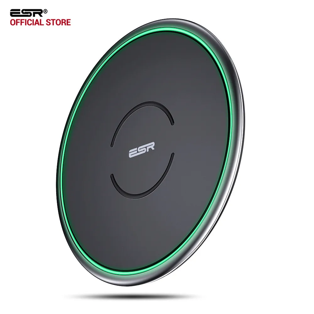 ESR Fast Qi Wireless Charger 7.5W for iPhone 11 Pro Xs Max Xr X 8 10W Fast Charging Pad for Samsung Galaxy S10 S9 S8 Plus Huawei
ESR Fast Qi Wireless Charger 7.5W for iPhone 11 Pro Xs Max Xr X 8 10W Fast Charging Pad for Samsung Galaxy S10 S9 S8 Plus Huawei