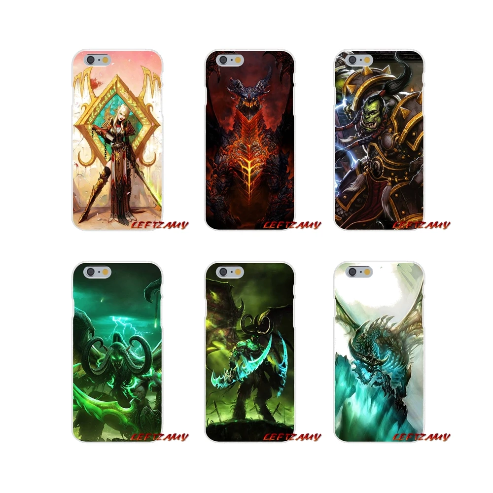 Для Motorola Moto G LG Spirit G2 G3 Mini G4 G5 K4 K7 K8 K10 V10 V20 V30 Wows Logo World Of Warcrafts TPU прозрачные чехлы |