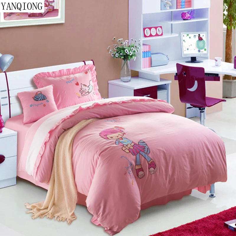 YANQIONG Children's series bedding set full queen 100% cotton duvet cover bed sheet pillowcase very healthy and comfortable
YANQIONG Children's series bedding set full queen 100% cotton duvet cover bed sheet pillowcase very healthy and comfortable