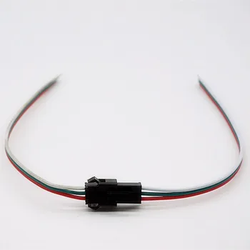 10 Pair 20 pairs Male to Female 3pin JST SM Plug led Connector Cable 3 Pin JST SM Connector for 2811 2812B RGB LED Strip Lights
10 Pair 20 pairs Male to Female 3pin JST SM Plug led Connector Cable 3 Pin JST SM Connector for 2811 2812B RGB LED Strip Lights