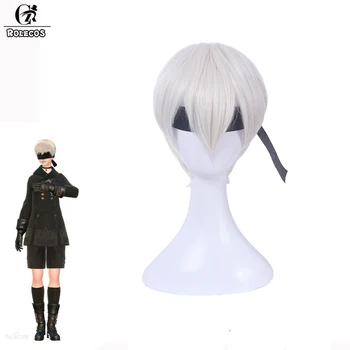 ROLECOS Nier Automatas Cosplay Headwear YoRHa 9S Synthetic Hair Cosplay White Short 30CM Men Cos
ROLECOS Nier Automatas Cosplay Headwear YoRHa 9S Synthetic Hair Cosplay White Short 30CM Men Cos