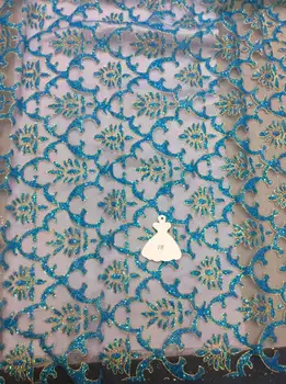 Cheap price Wholesale high quality African French Embroided Net Laces fabrics with sequins 5yards/lot
Cheap price Wholesale high quality African French Embroided Net Laces fabrics with sequins 5yards/lot