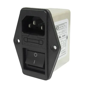 BMBY Hot Solder Lug Terminals IEC 320 C14 EMI Filter + Boat Switch + Fuse Holder
BMBY Hot Solder Lug Terminals IEC 320 C14 EMI Filter + Boat Switch + Fuse Holder