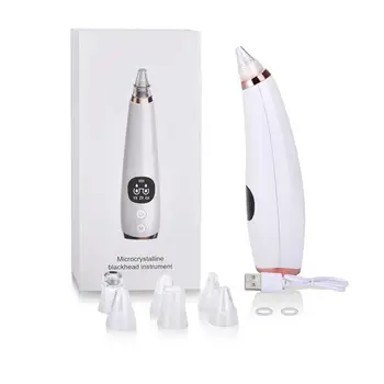 Facial Cleansing Device Vacuum Blackhead Remover Vacuum Pore Cleaner Spot Pimple Acne Removal Nose Face Skin Care Tool
Facial Cleansing Device Vacuum Blackhead Remover Vacuum Pore Cleaner Spot Pimple Acne Removal Nose Face Skin Care Tool