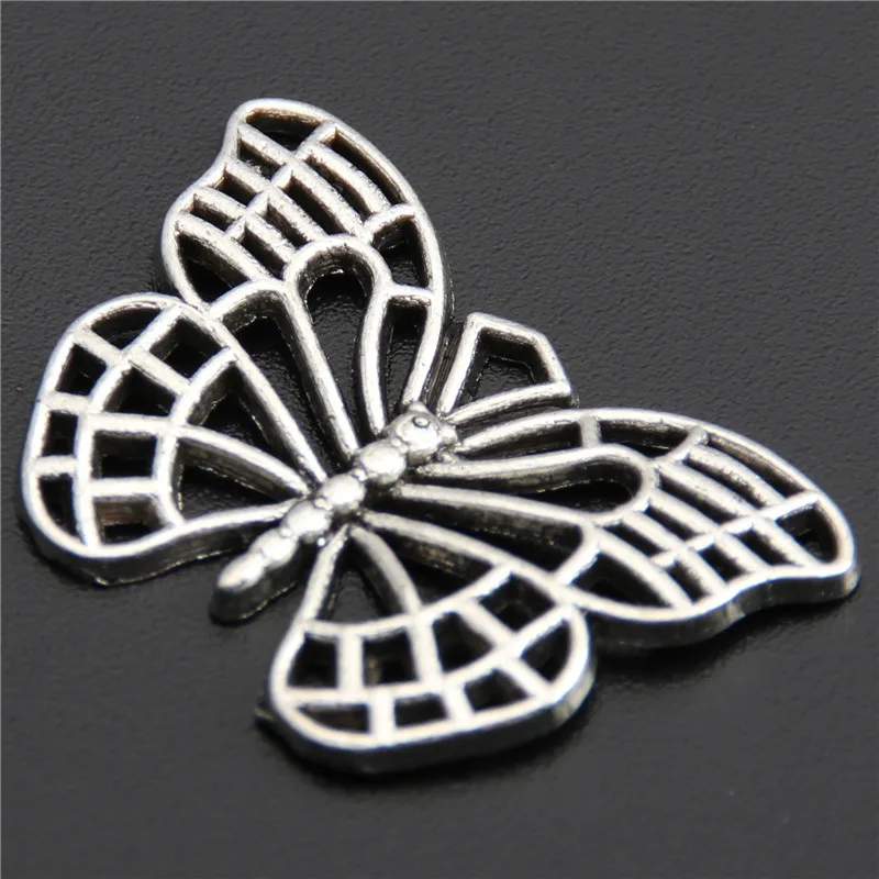 30pcs Zinc Alloy Butterfly Charm Tibetan Silver Color Pendant Jewelry Products Charms Diy Pendants For Necklace Bracelets A2600
30pcs Zinc Alloy Butterfly Charm Tibetan Silver Color Pendant Jewelry Products Charms Diy Pendants For Necklace Bracelets A2600