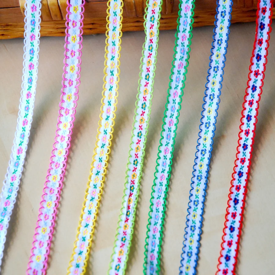 Meetee 22Yards 1.2cm Polyester Rural Small Floral Lace Trim National Embroidery Lace Webbing DIY Garment Materials Sewing ZK2296
Meetee 22Yards 1.2cm Polyester Rural Small Floral Lace Trim National Embroidery Lace Webbing DIY Garment Materials Sewing ZK2296