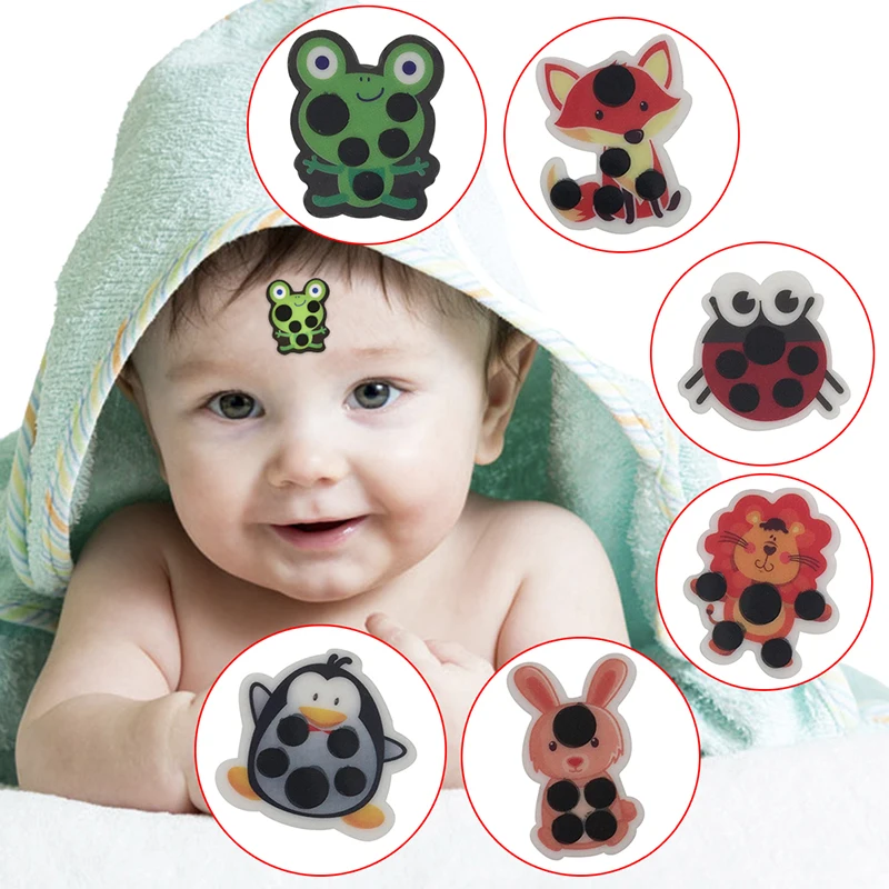 6PCS/Box Child Health Care Cartoon Sticker LCD Forehead Thermometer Sticker Plastic Digital Thermometer Support 3M Medical Grade
6PCS/Box Child Health Care Cartoon Sticker LCD Forehead Thermometer Sticker Plastic Digital Thermometer Support 3M Medical Grade