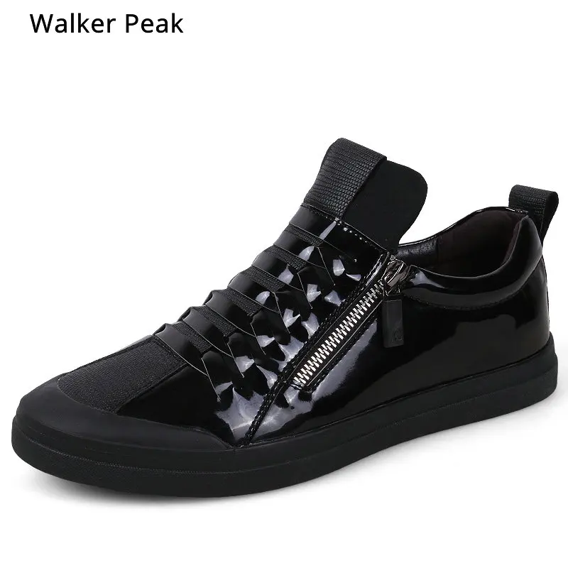 All Black Mens casual shoes Fashion Split leather Sneakers Men fashion flats High top designer shoes for men 2019 Walker Peak
All Black Mens casual shoes Fashion Split leather Sneakers Men fashion flats High top designer shoes for men 2019 Walker Peak