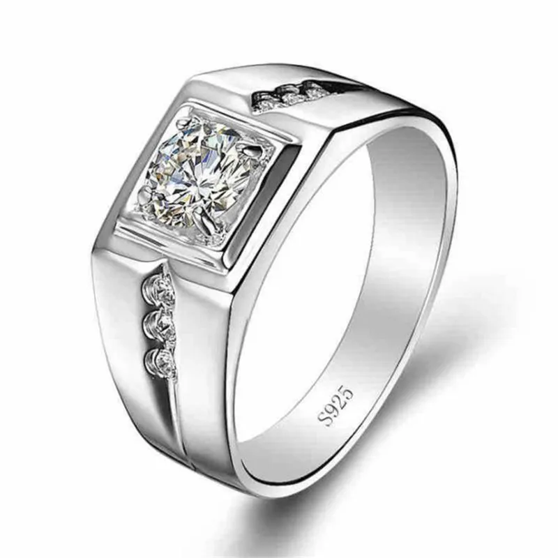 Original solid 925 sterling silver unique square top quality AAAAA CZ Stone S925 Stamp Finger Rings For Men
Original solid 925 sterling silver unique square top quality AAAAA CZ Stone S925 Stamp Finger Rings For Men