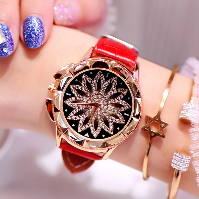 Women Watches New Fashion Rotating Dial Women Quartz Wristwatches Ladies Leather Watch Relogio Feminino Female Clock
Women Watches New Fashion Rotating Dial Women Quartz Wristwatches Ladies Leather Watch Relogio Feminino Female Clock