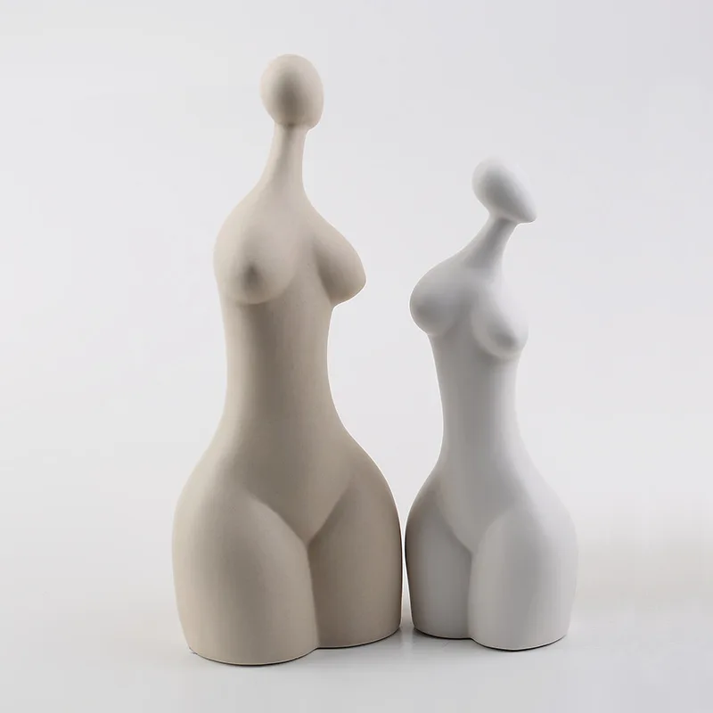 Home Furnishing Articles Female Body White Ceramic Character Abstract Style Process Creative Jewelry
Home Furnishing Articles Female Body White Ceramic Character Abstract Style Process Creative Jewelry
