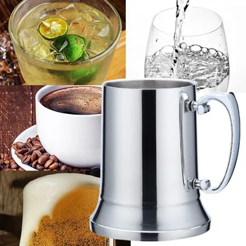 450ml/560ml Double Wall 304 Stainless steel European Style Milk Cup Party's Beer Wine Cup Portable Travel Handle coffee&Tea Mug
450ml/560ml Double Wall 304 Stainless steel European Style Milk Cup Party's Beer Wine Cup Portable Travel Handle coffee&Tea Mug