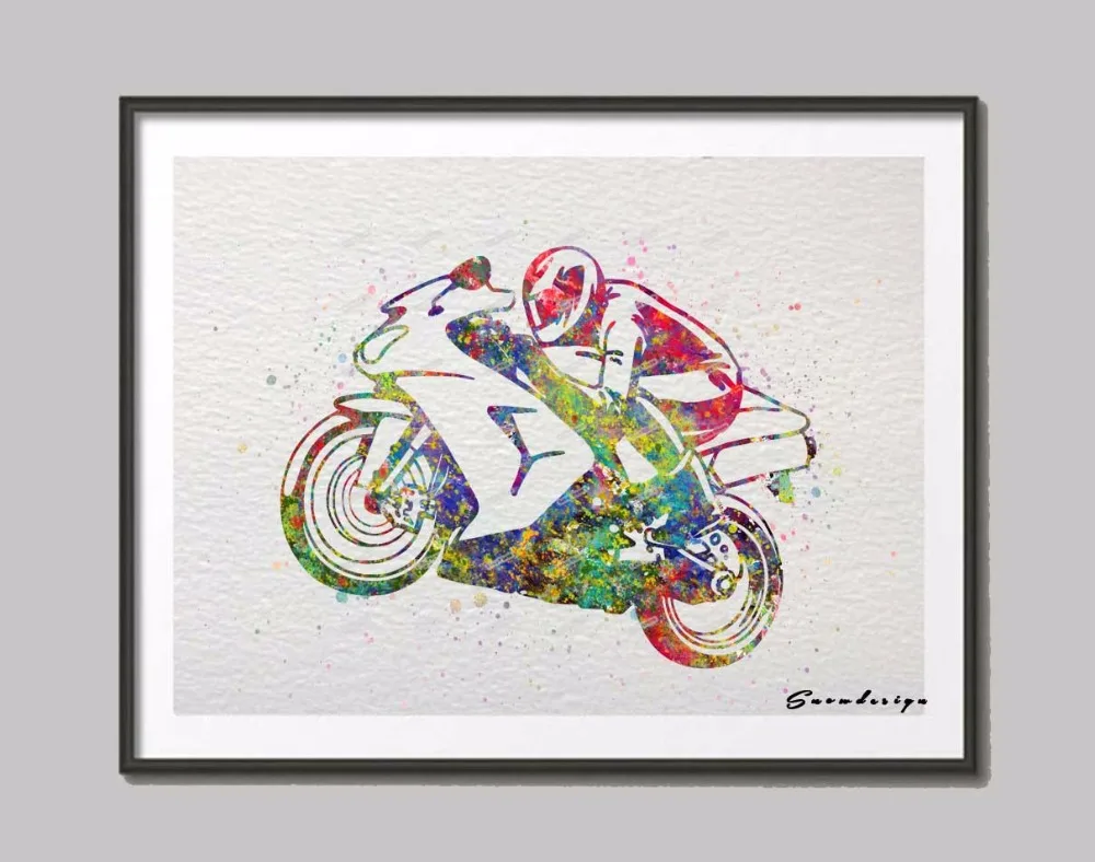 Watercolor Original Motorcycle Bike Wall Art Canvas Painting Motorbike Poster Prints Pictures For Living Room Home Decor Gifts
Watercolor Original Motorcycle Bike Wall Art Canvas Painting Motorbike Poster Prints Pictures For Living Room Home Decor Gifts
