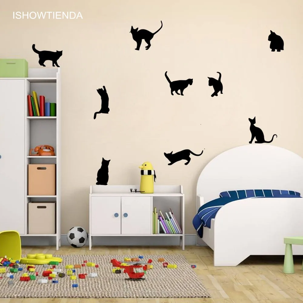 ISHOWTIENDA 57cm*37cm Cats Wall Stickers Art Decals Mural Wallpaper Decor Home Room DIY Decoration Cats DIY Wall Sticker New
ISHOWTIENDA 57cm*37cm Cats Wall Stickers Art Decals Mural Wallpaper Decor Home Room DIY Decoration Cats DIY Wall Sticker New