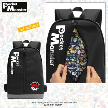 Anime peripheral cartoon Pocket Monster Backpack large capacity student computer bag Water repellent men and women
Anime peripheral cartoon Pocket Monster Backpack large capacity student computer bag Water repellent men and women