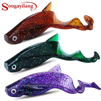 Sougayilang 6Pcs Big Soft Worm Baits 8cm 12g Soft Fishing Lure Baits for Saltwater Freshwater Bass Carp Fishing
Sougayilang 6Pcs Big Soft Worm Baits 8cm 12g Soft Fishing Lure Baits for Saltwater Freshwater Bass Carp Fishing