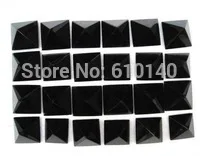 24 NATURAL OBSIDIAN QUARTZ CRYSTAL PYRAMID HEALING