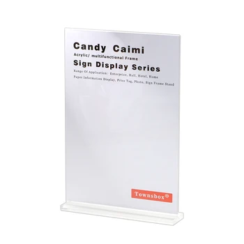 A4 A5 A6 T Desk Sign Holder Photo Frame Table Label Holder Menu Card Stand POP Poster Frame Promotion Price Tag Display Stand
A4 A5 A6 T Desk Sign Holder Photo Frame Table Label Holder Menu Card Stand POP Poster Frame Promotion Price Tag Display Stand